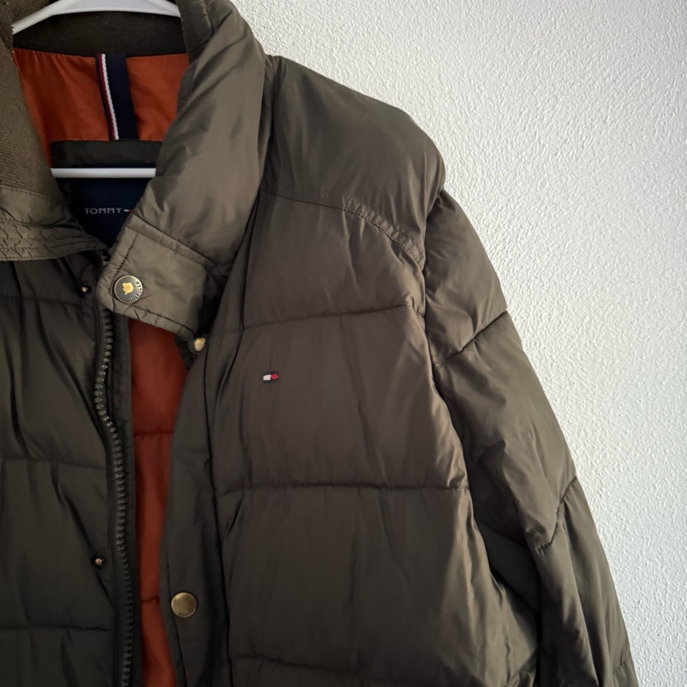 Tommy Hilfiger Men's Dark Green Puffer Jacket - Picture 4 of 8